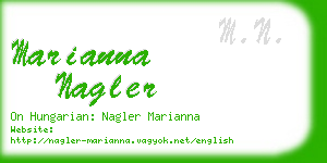 marianna nagler business card